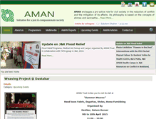 Tablet Screenshot of amanpanchayat.org